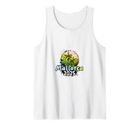 Mallorca 2025 | Equipo de vacaciones colorido Camiseta sin Mangas