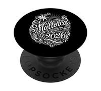 Mallorca 2026 Island | Vacaciones Verano PopSockets PopGrip Adhesivo