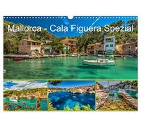 Mallorca - Cala Figuera Spezial (Wandkalender 2026 DIN A3 quer), CALVENDO Monatskalender: Mallorcas Naturhafen Cala Figuera in schönsten Bildern dargestellt