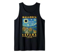 Mallorca, España Eclipse Solar Total 2026 Camiseta sin Mangas