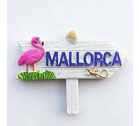 Mallorca España Imán de Nevera 3D Resina de la Ciudad de Viaje Recuerdo Colección de Regalo Fuerte Etiqueta Engomada refrigerador