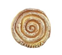 Mallorca España - Imán de nevera en forma de pan 3D, regalo de recuerdo, resina hecha a mano Mallorca, imán de nevera para el hogar y la cocina