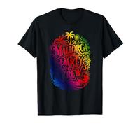 Mallorca Party Crew Colorful | Equipo de Vacaciones Camiseta