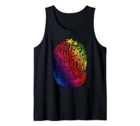 Mallorca Party Crew Colorful | Equipo de Vacaciones Camiseta sin Mangas
