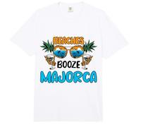 Mallorca Playas España Vacaciones Coincidencia Comfort Colors Adult Heavyweight T-Shirt