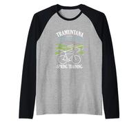 Mallorca Tramuntana Primavera Bicicleta Ciclismo Bicicletas Ciclista Camiseta Manga Raglan