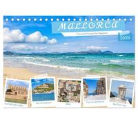 Mallorca - Traumhafte Insel der Balearen (Tischkalender 2026 DIN A5 quer), CALVENDO Monatskalender: Impressionen von der spanischen Trauminsel Mallorca.