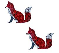 Malloy 2 Piezas Kit de Mosaico de la Cordillera de la MontañA DIY Kit de Mosaico de de Vidrieras Artesanales de Setas de Girasol Divertido,B