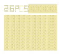 Malloy 216 Piezas de Cinta Adhesiva Compatible con para -Baby, Almohadillas Adhesivas Transparentes de Doble Cara, Masilla Adhesiva para Muñecas