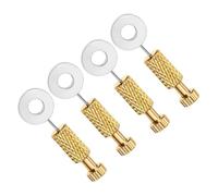 Malloy 4 Agujas de Posicionamiento de Sutura de, Agujas de para Coser A Mano, Alfileres de Posicionamiento de Hechos A Mano para Bricolaje