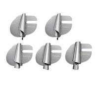 Malloy 5 Piezas de Prensatelas para Dobladillo Enrollado para Coser, Prensatelas para MáQuina de Coser (4/5/6/7/8 mm)