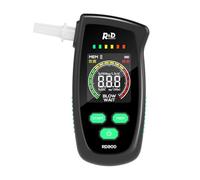 Malloy Alcoholímetro Digital Portátil con Pantalla LCD, Detector de Alcohol de Alta Precisión, Dispositivo Portátil de Prueba de Alcohol