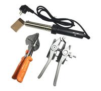 Malloy Alimentador Máquina Fusión en Caliente 220 V y 150 W, Conector Correa para Máquina Soldadura Cinta Redonda, Máquina Fusión en Caliente Cinta Poliuretano, Enchufe la UE