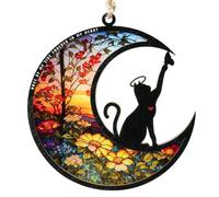 Malloy Atrapaluces Conmemorativo Personalizado de, Atrapaluces Conmemorativo para Mascotas, Atrapaluces Colgante de Ventana