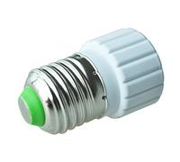 Malloy Convertidor Adaptador de Bombilla Lampara LED CFL E27 a GU10 Base Extensible Enchufe de Tornillo