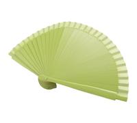 Malloy D-Plain Abanico Plegable de Madera Actuaciones de Danza Clásica Abanico de Mano Adornos para el Hogar