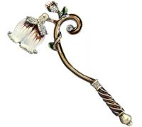 Malloy Extintor de Velas Retro, Herramientas para Velas Aromáticas, Artículos para el Hogar, Cubierta para Velas de Color Esmaltado