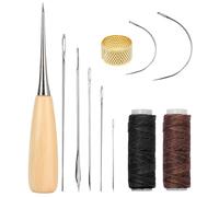 Malloy Kit de Herramientas de Costura de de 11 Piezas, Kit de Costura de Costura Artesanal de para Manualidades DIY, Reparación de de Lona