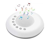 Malloy Máquina de Ruido para Bebés con Luz Incorporada, 28 Sonidos Relajantes, Máquina de Sonido para Dormir con Ruido USB para Bebés y Adultos