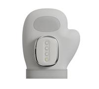 Malloy Masajeador de Mano Inalámbrico con 5 Niveles de Ajuste de Intensidad, Masajeador de Dedos con y Compresión