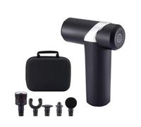 Malloy Masajeador Muscular de Mano con Estuche de Transporte Masajeador Corporal con Compresas Frías y Calientes Estimulador de Relajación Muscular de Alivio Profundo