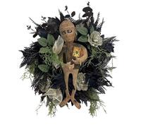 Malloy Nueva de Momia de Halloween para la Puerta Principal, de Halloween de Momia de Halloween Halloween Aterrador, Calavera de Halloween