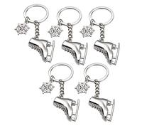 Malloy Paquete de 5 Patines de Hielo de de Nieve Regalo 3D Patinaje Zapato Regalo para Invierno