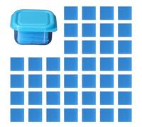 Malloy Pintura Pegamento Arcilla con Caja Bordado Barro de PerforacióN Pintura 5D Accesorios de PerforacióN Punteado Arte DIY Azul