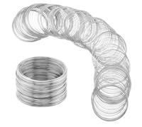 Malloy Pulseras de Alambre con Memoria de 400 Bucles, Joyas, Brazaletes de Alambre con Memoria, Alambres de Acero para Abalorios, Accesorios