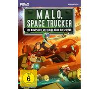 Malo, Space Trucker / Die komplette 26-teilige Science-Fiction-Zeichentrickserie (Pidax Animation) [DVD]