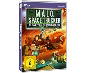 Malo, Space Trucker - Die kompletten 26 Episoden der kultigen Science-Fiction-Zeichentrickserie [2 DVDs]