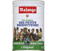 Malongo - Café molido puro Arábica, Max Havelaar - 250G - Precio por unidad - entrega rápida