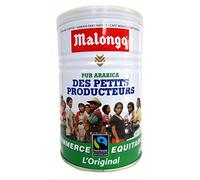 Malongo café Pur Arabica de los pequeños productores 250 g - Juego de 4