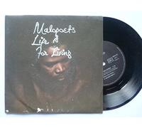 Malopoets - Malopoets Life Is For Living 7" Virgin PM102 EX/VG 1988 picture sleeve