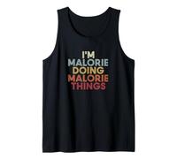 Malorie Name Malorie Personalized Name First Given Camiseta sin Mangas