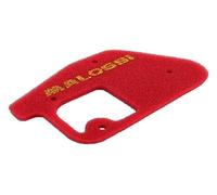 Malossi Cartucho De Filtro De Aire De Esponja Roja para Airbox Original, MBK Booster, Booster Ng, Spirit, Rocket Booster/Yamaha BWS
