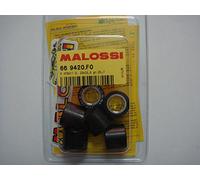 Malossi - Pesos de rodillos del variador, diámetro 19 X 15,5 mm, peso (en gramos): 4,3, 4,7, 5, 5,5, 5,7, 6,1, 6,5, 7,2, código 669420 5,7 gr.