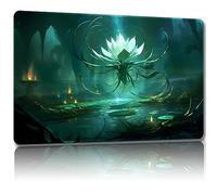 Malqiqi Alfombrilla de juego para MTG, con bolsas de almacenamiento, alfombrilla de juego de 24 x 14 pulgadas, TCG y alfombrilla de juego de mesa para tarjetas, alfombrilla de mouse (Magic Mat 68,