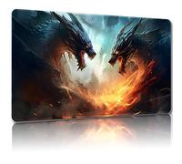 Malqiqi Alfombrilla de juego para MTG con bolsas de almacenamiento gratis, 24 x 14 pulgadas, alfombrillas de juego para TCG y juegos de mesa (Magic 40 Regular)