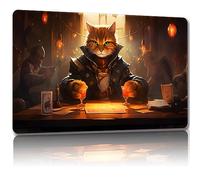 Malqiqi Alfombrilla de Juego para MTG y TCG Con Bolsas de Almacenamiento - 24 x 14 Pulgadas - Para Mesa y Tarjetas - Alfombrilla de Mouse (Regular)