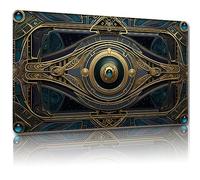 Malqiqi Tapete de juego para MTG, con bolsas de almacenamiento gratis, tapete de juego de 24 x 14 pulgadas, TCG y tapete de juego de mesa para tarjetas, alfombrilla de mouse (tapete mágico 38,