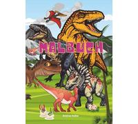 Malspaß mit Dinos: Tauche ein in 73 Seiten voller aufregender Dino-Motive, die Fantasie und Kreativität anregen.