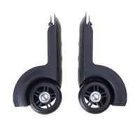 MALSSE 1 par de ruedas de repuesto para maletas, mochilas, bolsas de fácil instalación, fácil instalación