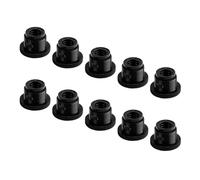 MALSSE 10 adaptadores profesionales de rosca de soporte de micrófono de 5/8 a 3/8 pulgadas para conector de micrófono roscado