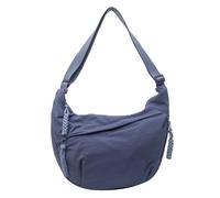 MALSSE 2024 - Bolso bandolera de gran capacidad para niñas y estudiantes, bolsa de nailon, Blue, One Size