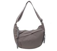 MALSSE 2024 - Bolso bandolera de gran capacidad para niñas y estudiantes, bolsa de nailon, Gray, One Size