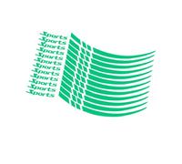 MALSSE 3. Calcomanías reflectantes para ruedas de bicicleta, accesorios de conducción nocturna, calcomanías reflectantes para carrocería de bicicleta