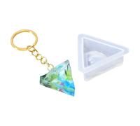 MALSSE Accesorio de silicona flexible multiusos para creación artística y regalos memorables con llavero personalizado de resina epoxi, a, Talla única