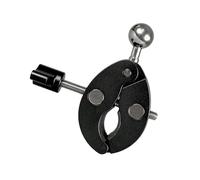 MALSSE Adaptador de bola ajustable de 17 mm adecuado para sistemas de montaje de abrazadera de manillar, soporte de teléfono de motocicleta, bicicleta, adaptador de soporte de teléfono