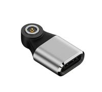 MALSSE Adaptador de carga de metal para conectores de anillos inteligentes, conexión rápida, ajuste universal, conectores compactos aptos para viajes